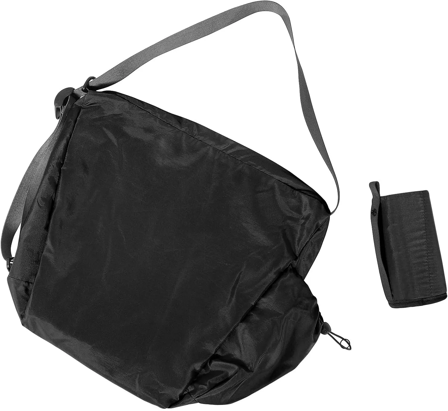 18L Soft Daily Crossbody Bag, Large Casual Shoulder Bag with Bottle Holder, Key Fob
