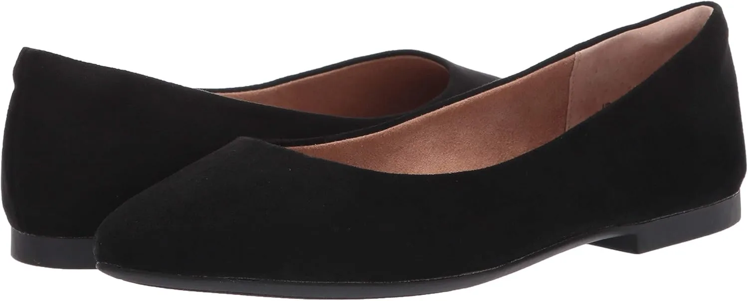 Amazon Essentials Women's Pointed-Toe Ballet Flat