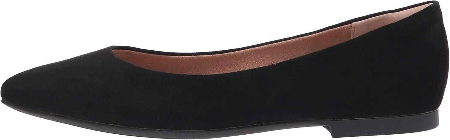 Amazon Essentials Women's Pointed-Toe Ballet Flat