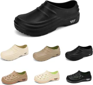 Armadillo Clogs for Nurses Chef Shoes Men Nonslip Work Shoes Women Kitchen Restaurant Slip Resistant Lightweight Waterproof for Food Service Nursing Shoe Casual Walking Footwear Oil Non-Slip Working