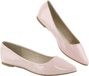Bella Marie Angie Women's Classic Pointy Toe Ballet Flat Shoes