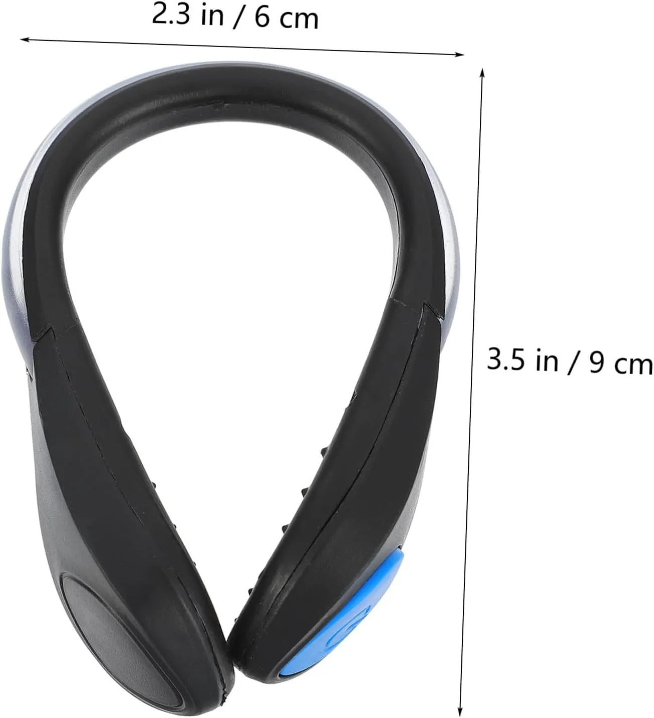 BESPORTBLE Luminous Shoe Clip Lights Runner for Running Night Shoes Glow Reflective Sports Warning Light Sports