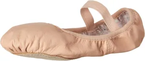 Bloch Child Ballet Shoes Toddler Shoes, Girls Shoes, High Durability Soft Leather Upper, Flexibility Full Suede Outsole, Pre-Sewn Elastic, 12.5 Narrow Little Kid