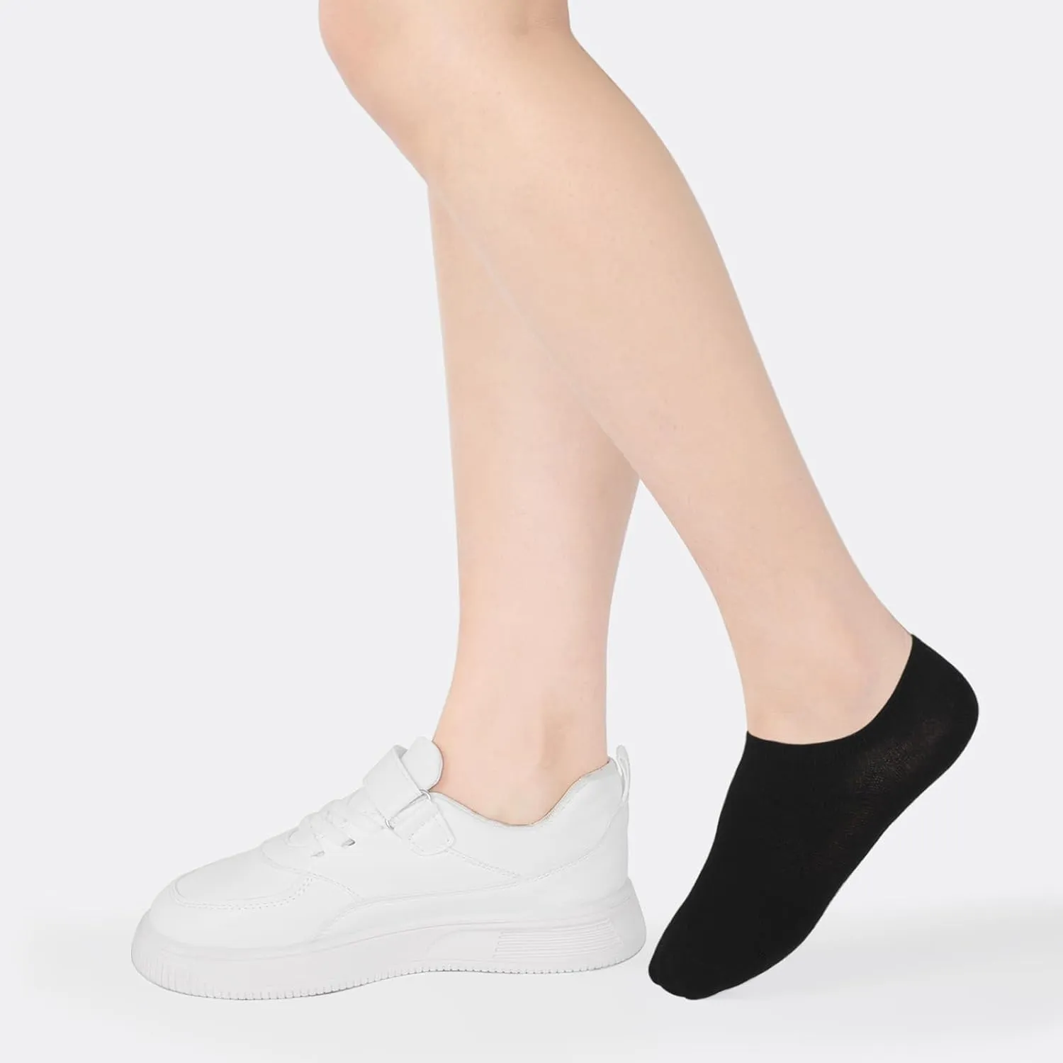 BOOPH 10 Pairs No Show Socks for Girls Boys Toddlers Anti-slip Low Cut Kids Socks 3-12 Years