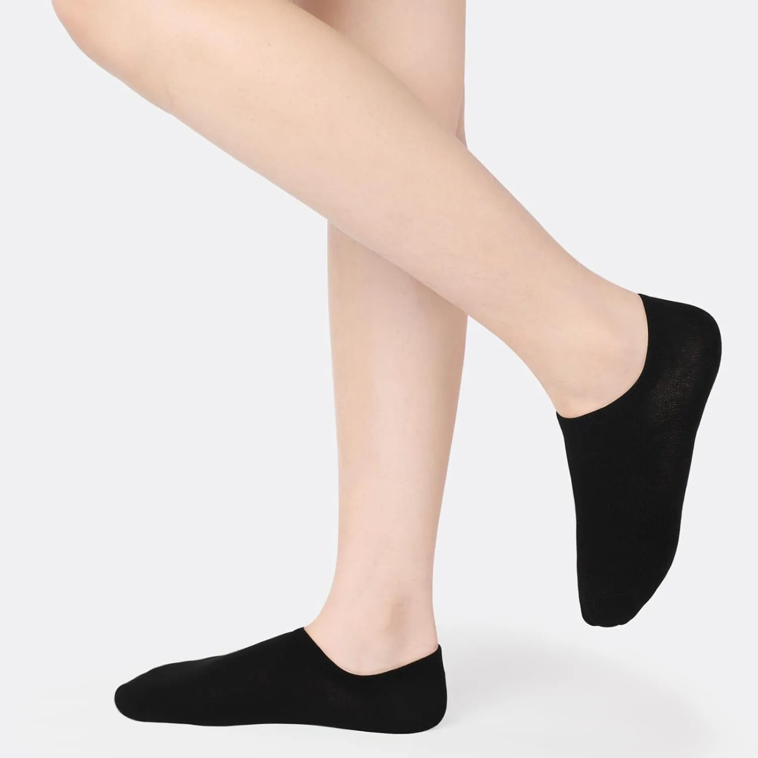 BOOPH 10 Pairs No Show Socks for Girls Boys Toddlers Anti-slip Low Cut Kids Socks 3-12 Years