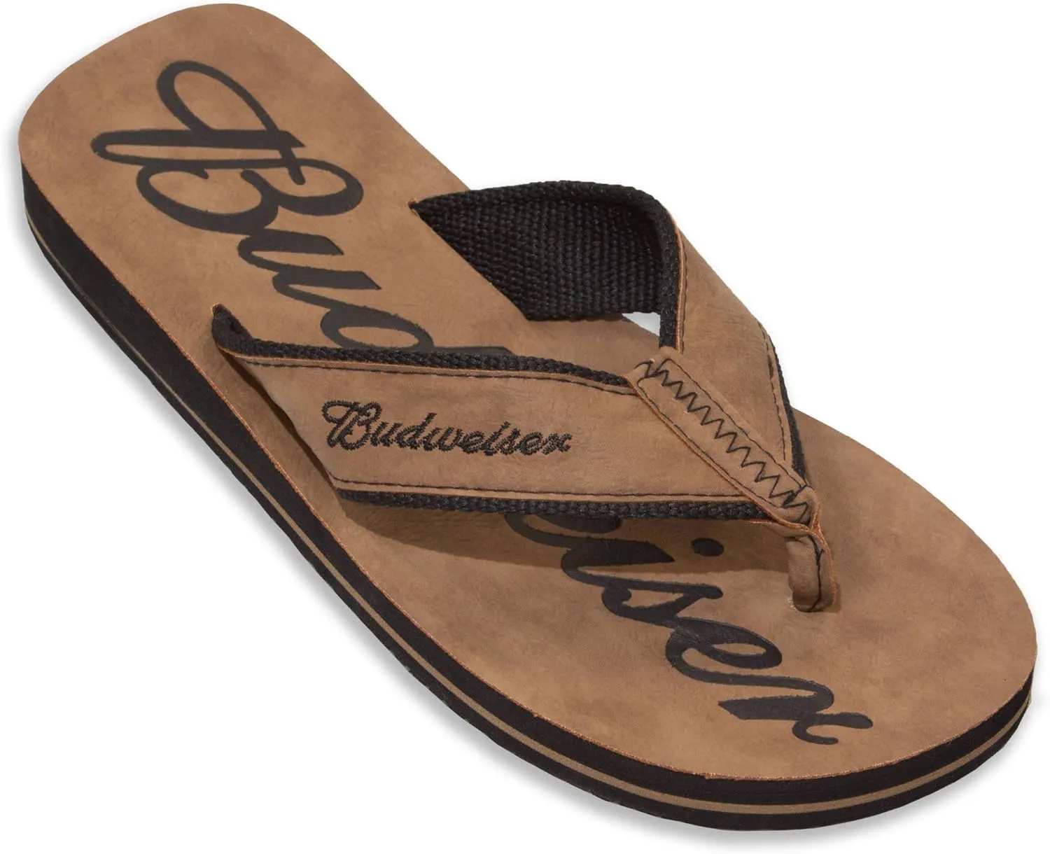 Budweiser Men's Flip Flop Sandal