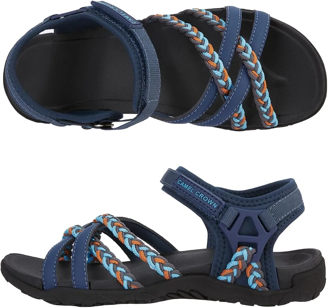 CAMEL CROWN Womens Waterproof Hiking Sandal Beach Sandals Comfortable for Walking Vacation Travel