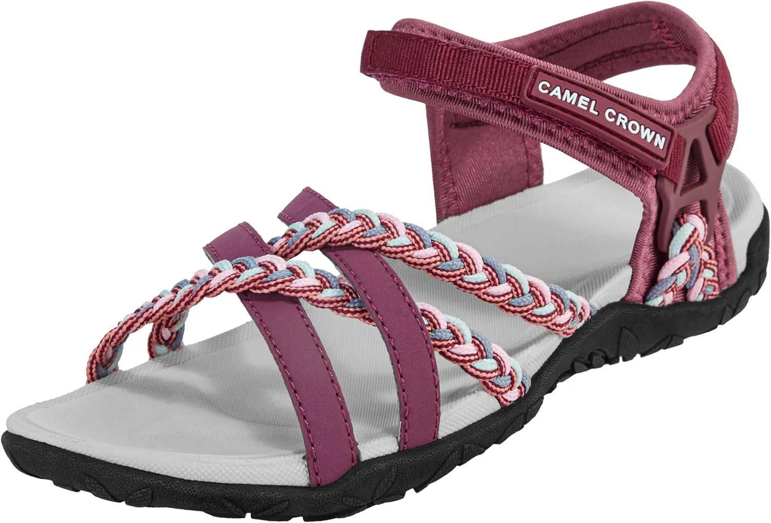 CAMEL CROWN Womens Waterproof Hiking Sandal Beach Sandals Comfortable for Walking Vacation Travel