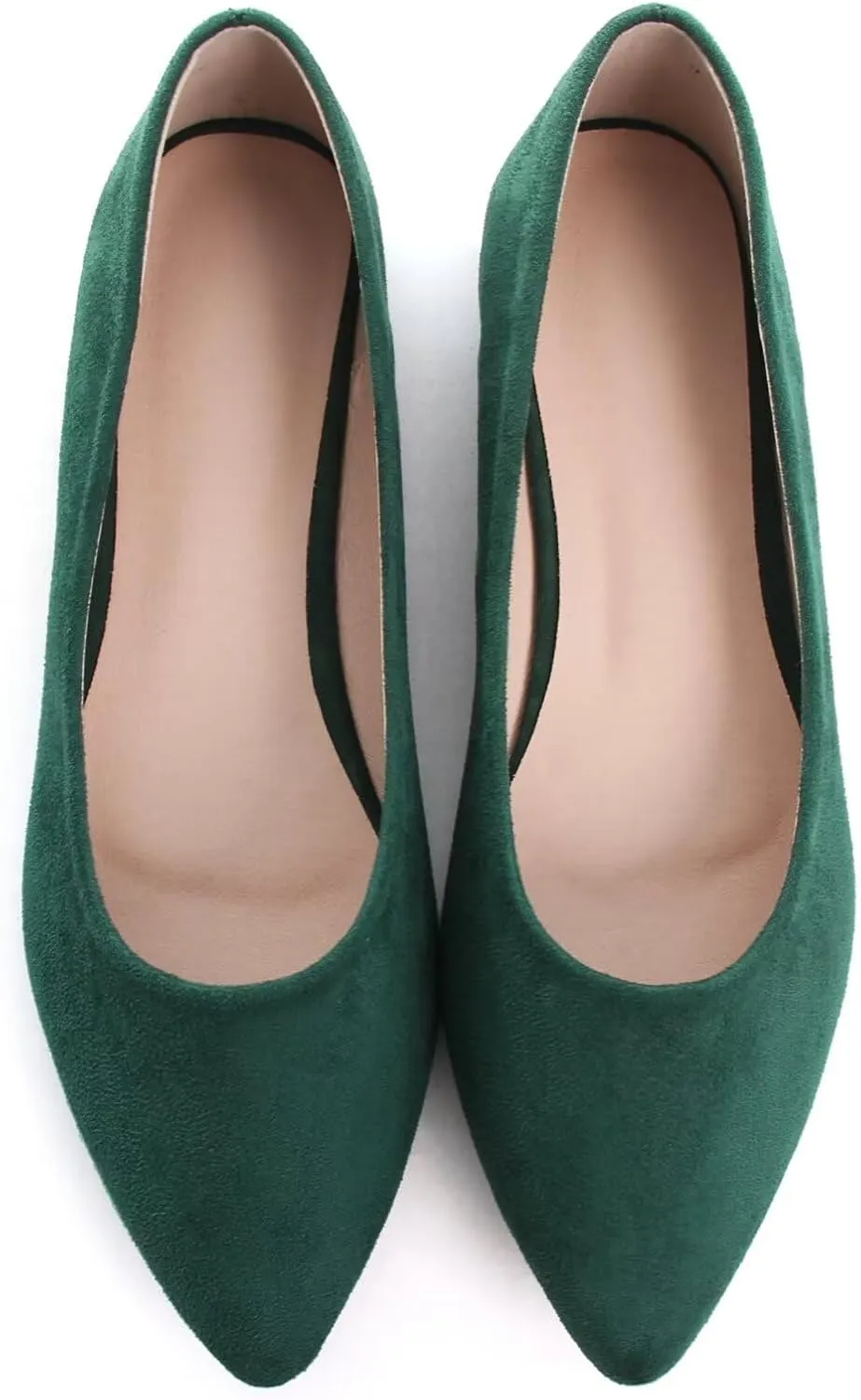 ChaiRong Zhou Women Pointed Toe Ballets Flats Comfort Slip On Walking Shoes for Driving