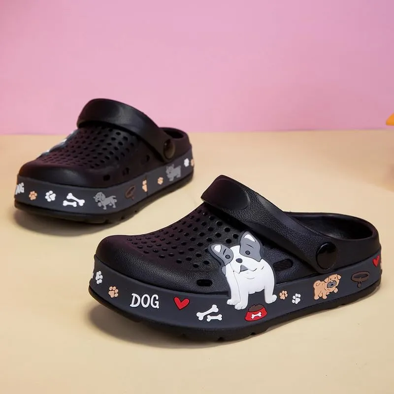 Children Garden Shoes Kids Boys Girls Cute Clogs Toddler Slippers Slip On Beach Pool Sandals Yard Lightweight and Comfortable