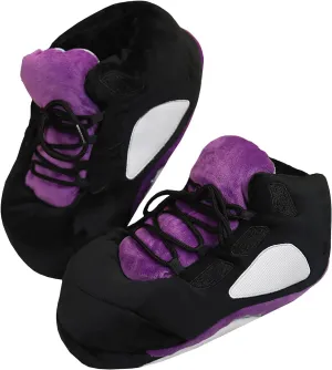 Cozy Unisex Sneaker Slippers - Trendy, Comfy Kicks for Indoors with Non-Slip Soles, Soft Plush & One-Size Fits Most