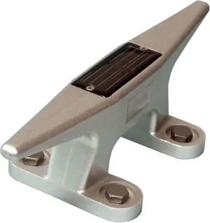   Dock Cleat Boat Open Base Solar Lighting, 10-Inch