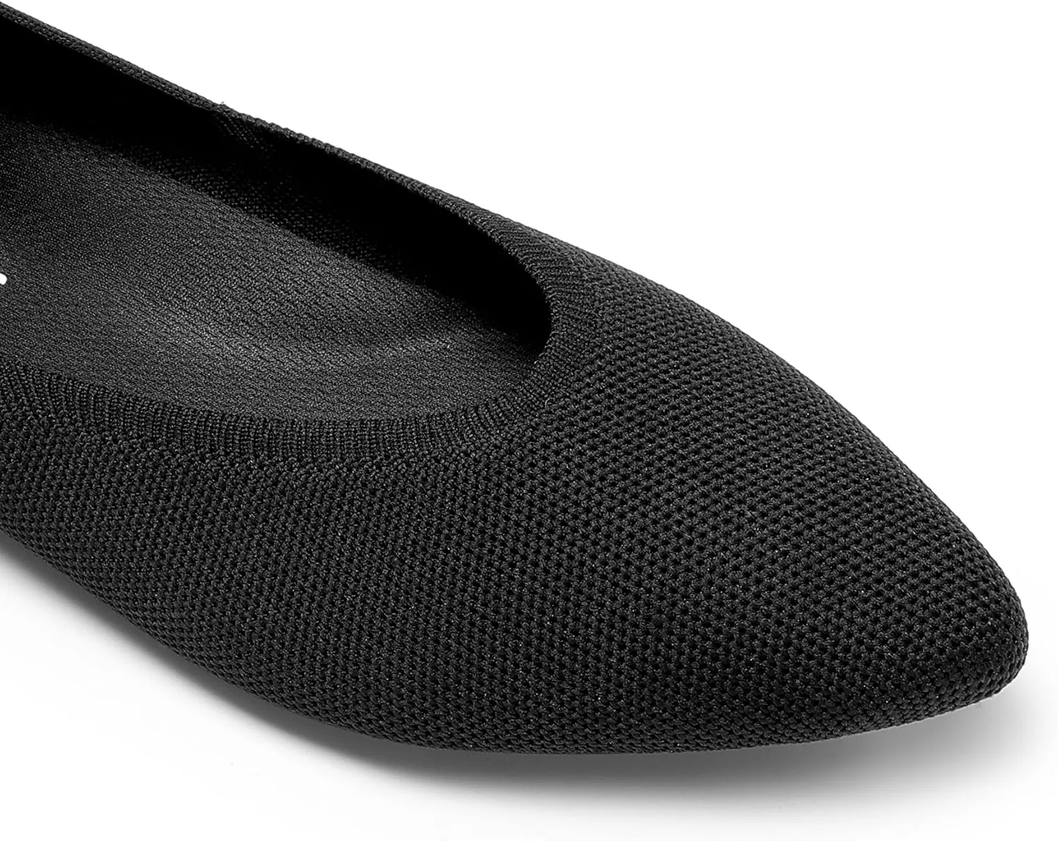 DREAM PAIRS Pointed Toe Flats for Women, Comfortable Dressy Knit Ballet Flats with Arch Support, Women's Dress Shoes for Work Office Business Casual Travel