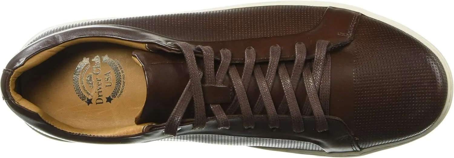 Driver Club USA Men's Leather Made in Brazil San Francisco Sneaker