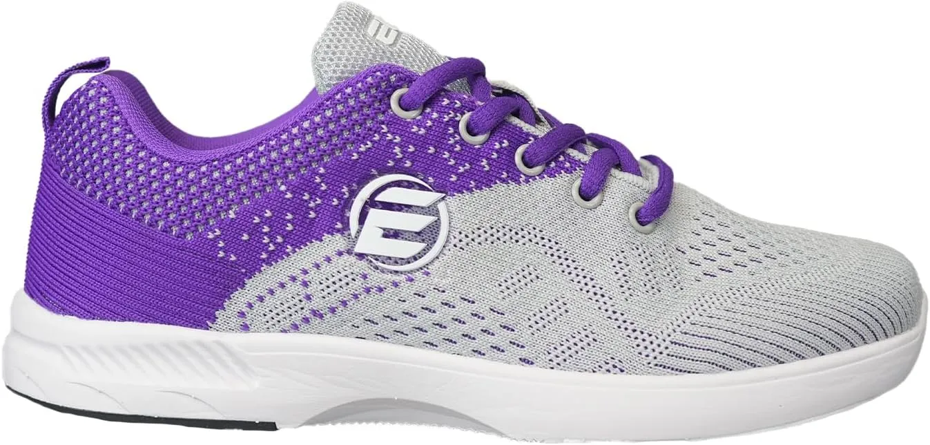 ELITE Women's Comfort Bowling Shoes - Universal Slide Soles, Ultra Light-Weight Mesh Athletic Style for Bowlers