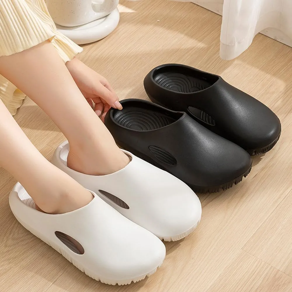 Garden Clogs for Women and Men, Arch Support Mules Nurse Shoes Comfort Non-Slip Waterproof Sandals, Slip-on Outdoor Beach Slippers Ladies Classic Closed Toe Slides