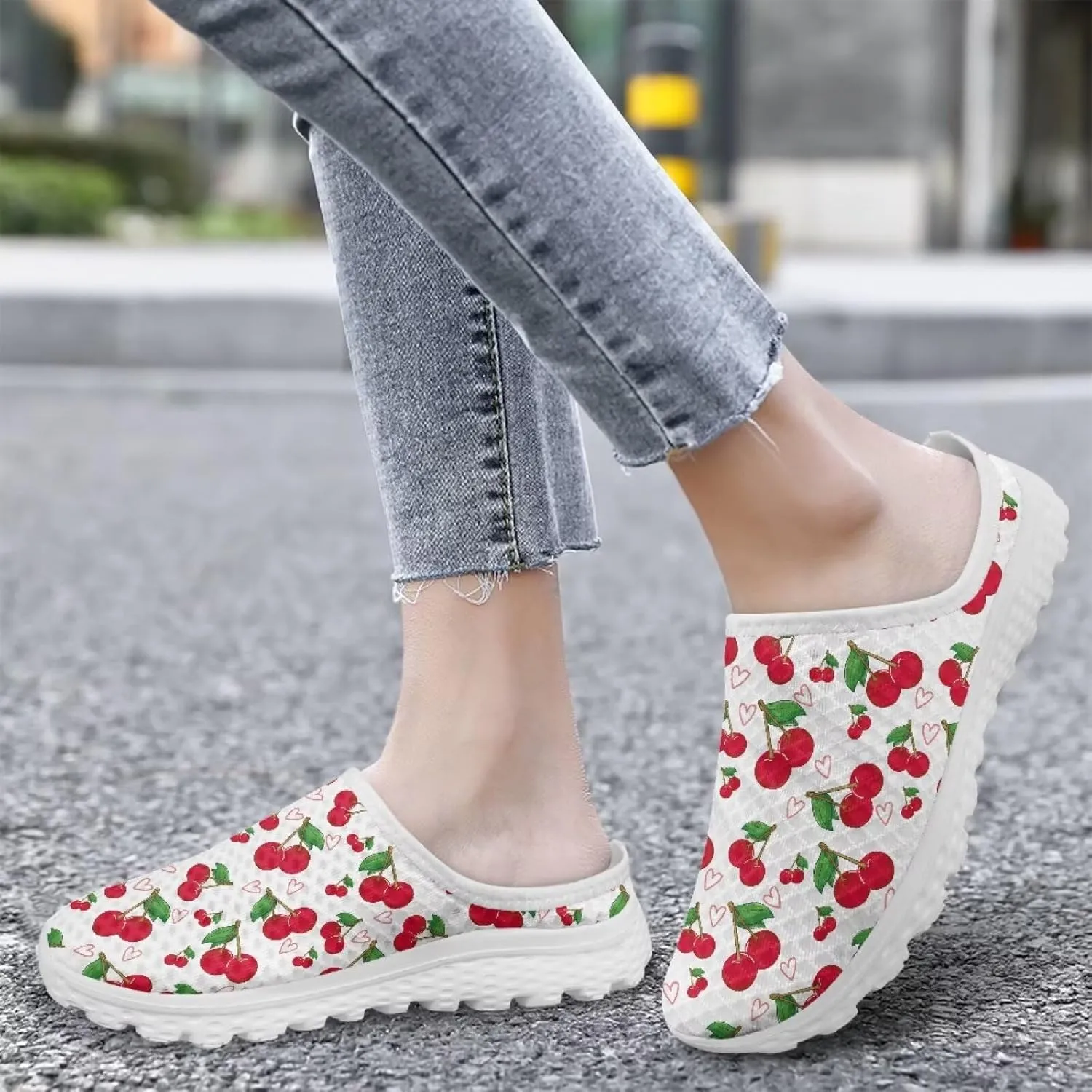 GOSTONG Slip-On Mule Clog for Women Comfortable Mules Shoes Breathable Non Slip Backless Slide Loafers for Walking Work Size 6-13.5