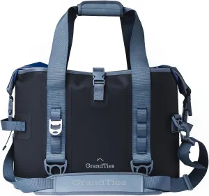 GrandTies 40 Can Portable Soft Cooler Bag - High-Performance Large Cooler - Leak Proof Waterproof Insulated Cooler Bag - Portable Ice Chest for Outdoor, Fishing, Beach, Travel, Camping