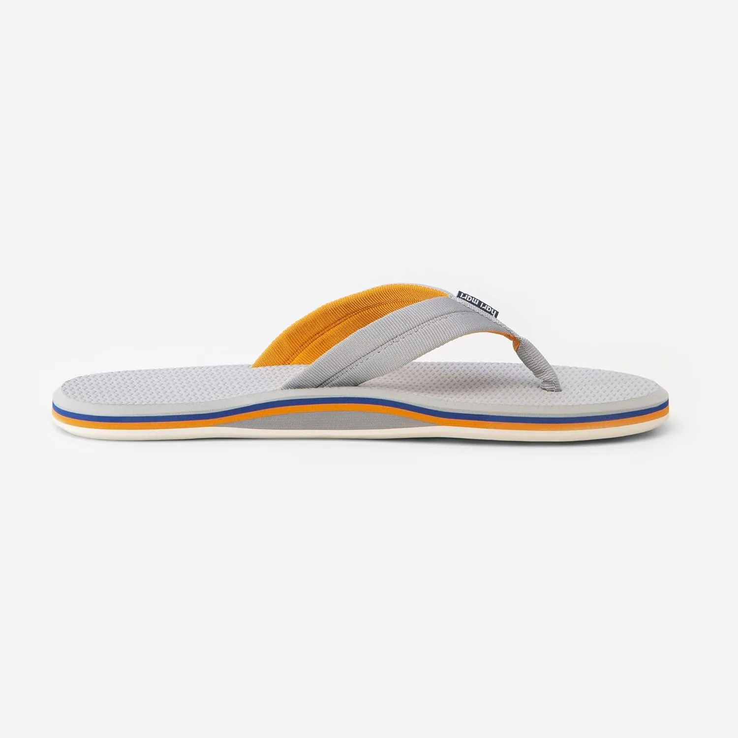 Hari Mari- Dunes- Men's Waterproof Boat Safe Colorful Rubber Flip Flops- No Break Ins, Firm Arch Support, Antimicrobial, and Floats in Water