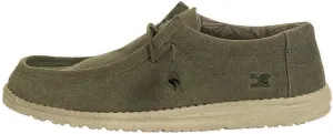 Hey Dude Men's Wally Chambray | Men's Loafers | Men's Slip On Shoes | Comfortable & Light-Weight