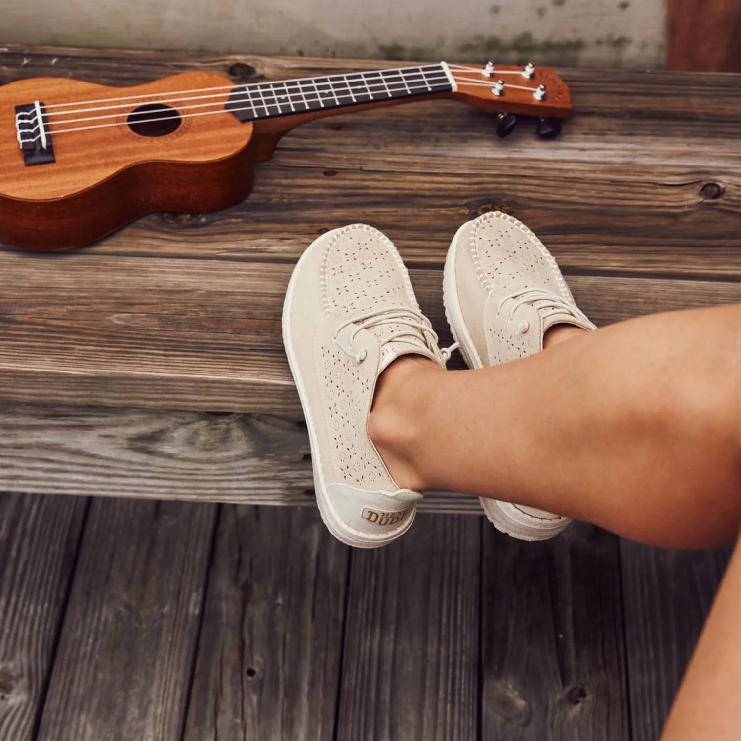 Hey Dude Women's Wendy Mid Suede Boho | Women's Shoes | Women's Slip On Loafers | Comfortable & Light-Weight