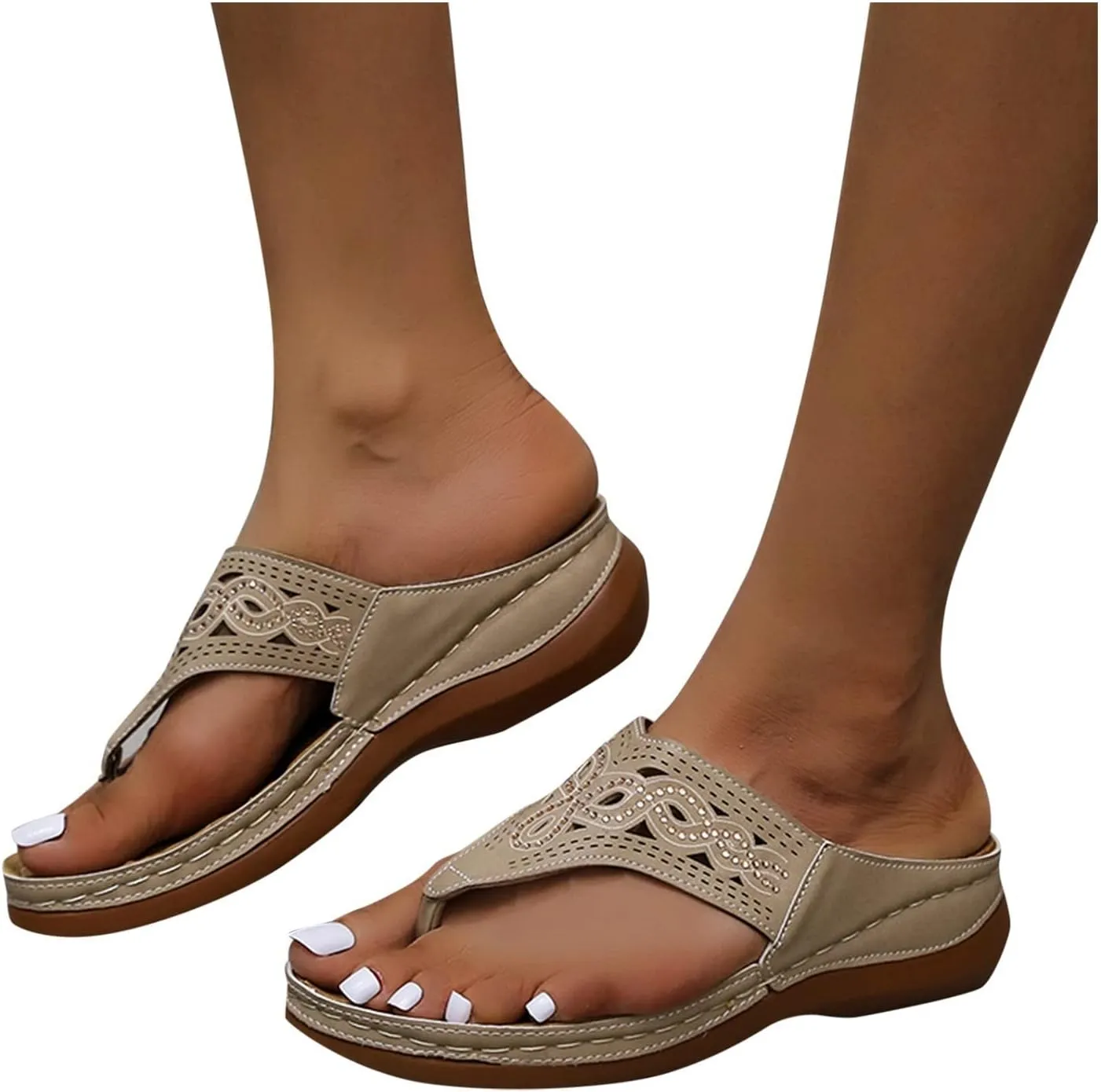House Shoes with Arch Support for Women Womens Orthopedic Sandals 9 Black Strappy Sandals Wedge Heel Sandals Plantar Fasciitis Dress Shoes Women Sandals for Older Women Comfortable