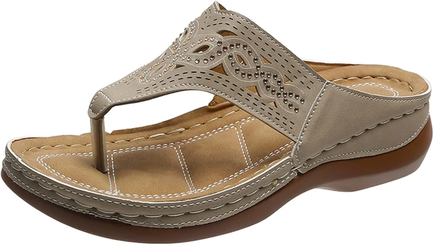 House Shoes with Arch Support for Women Womens Orthopedic Sandals 9 Black Strappy Sandals Wedge Heel Sandals Plantar Fasciitis Dress Shoes Women Sandals for Older Women Comfortable