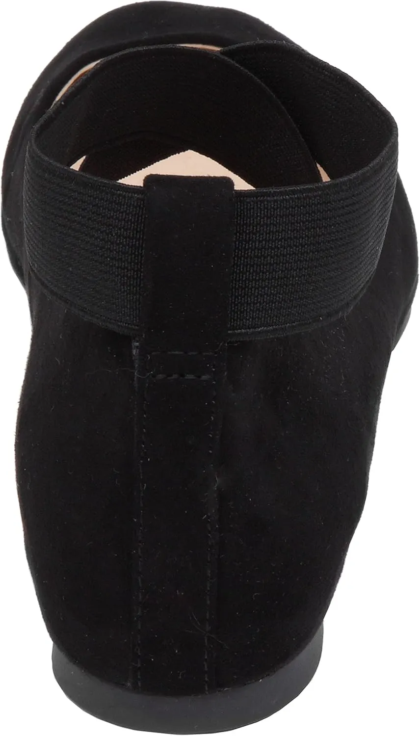 Jessica Simpson Mandayss Women's Pull-On Criss-Cross Ankle Ballet Flats Shoes