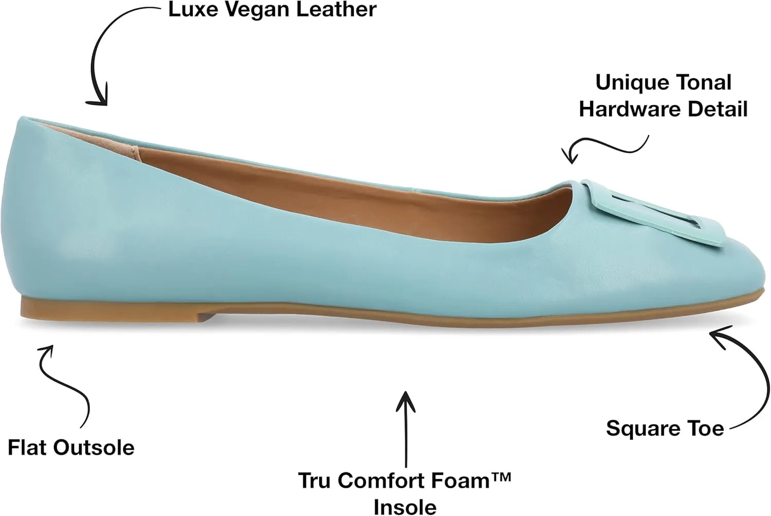 Journee Collection Women's Zimia Ballet Flat