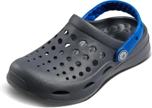Joybees Kids Active Clog - Clogs for Kids, Rubber Shoe for Girls and Boys, Slip On Foam Sandals, Water Shoes with Strap for Toddlers and Children Size C4-J5