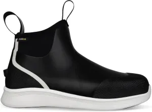 Kalkal Fishing Rain Boots for Men, Anti-Slip Waterproof Deck Boots, Durable Insulated Mud Booties for Gardening Fishing Boating, and Camping (Size 6-13)