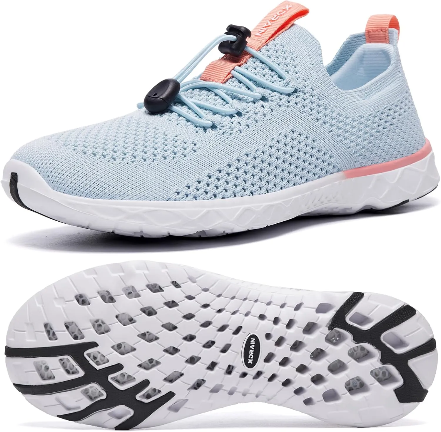KOLILI Women's Stylish Water Shoes, Tennis Walking Shoes with Arch Support, Best for Water Sports, Travel & Walk