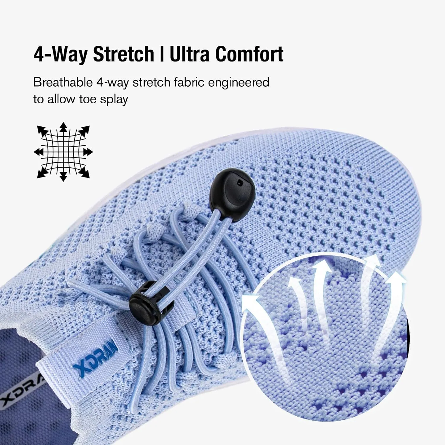 KOLILI Women's Stylish Water Shoes, Tennis Walking Shoes with Arch Support, Best for Water Sports, Travel & Walk