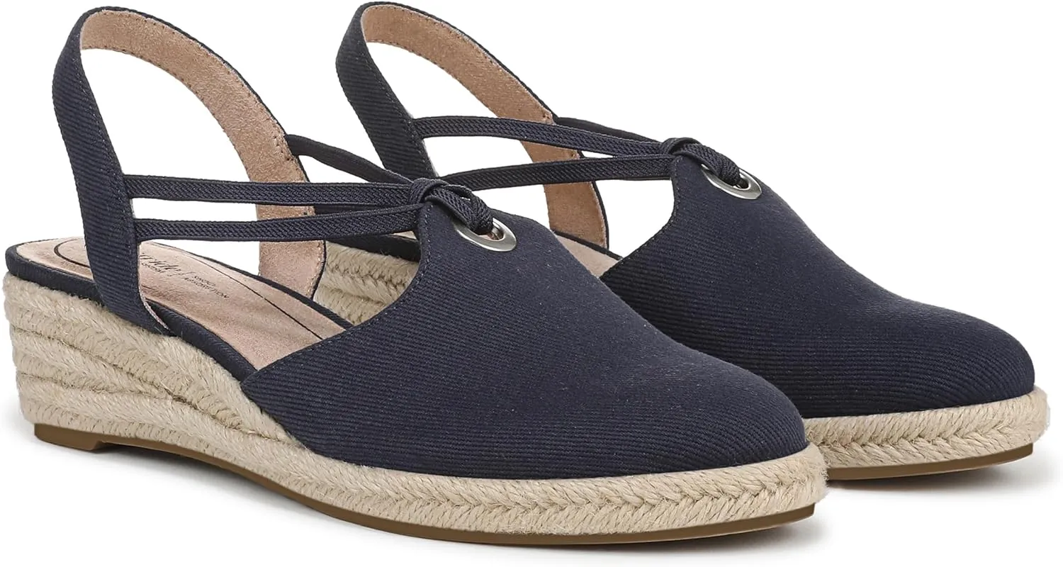 LifeStride Women's Kennedy Espadrille Wedge Sandal