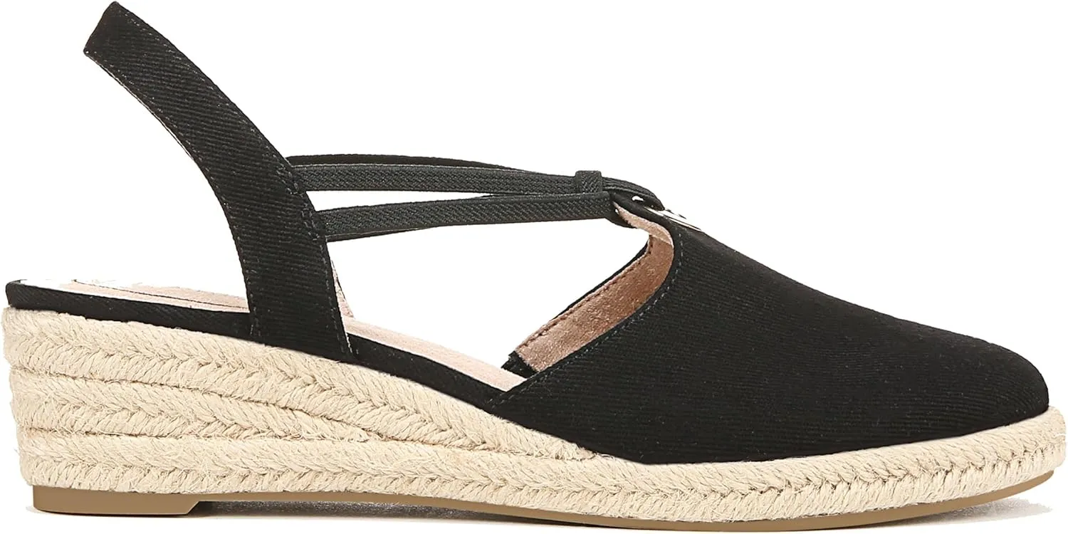 LifeStride Women's Kennedy Espadrille Wedge Sandal