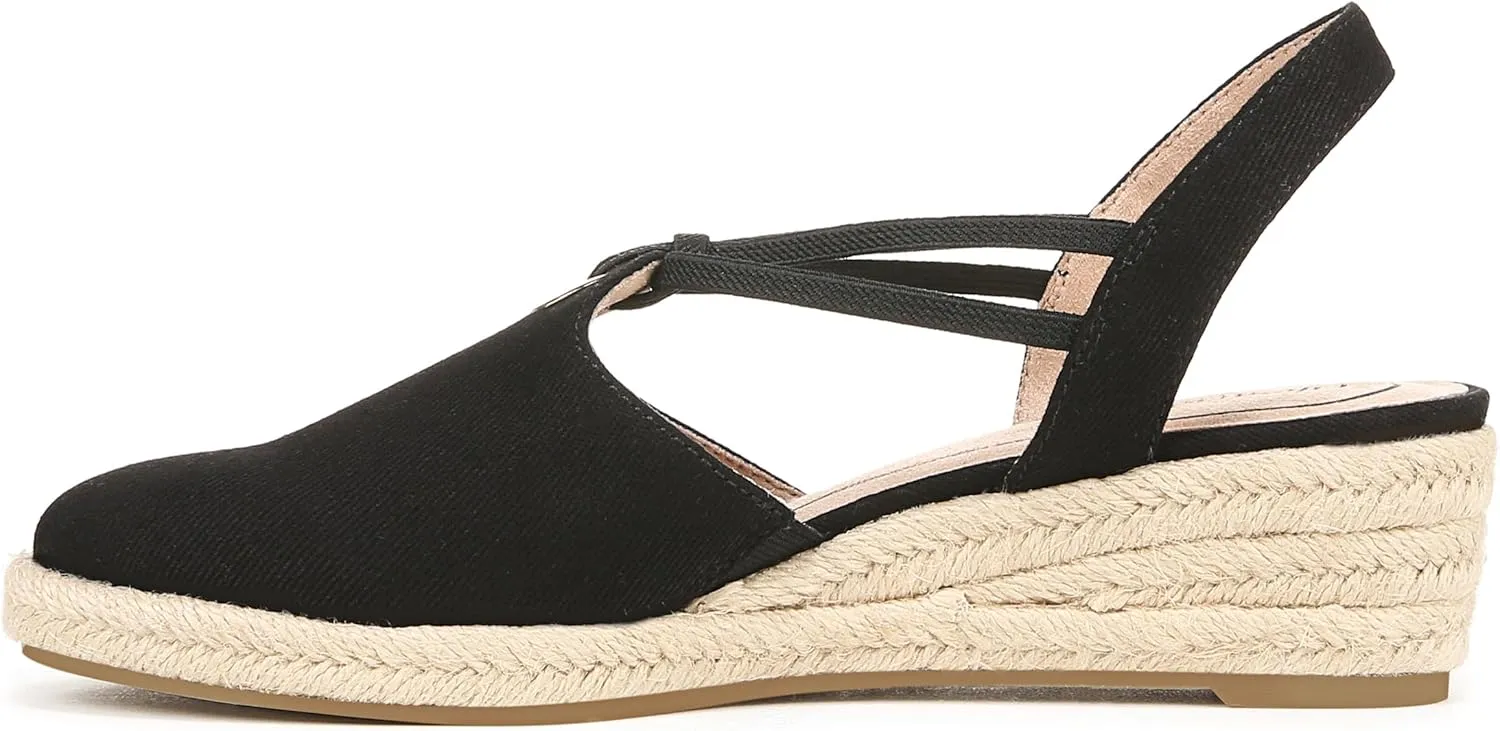 LifeStride Women's Kennedy Espadrille Wedge Sandal