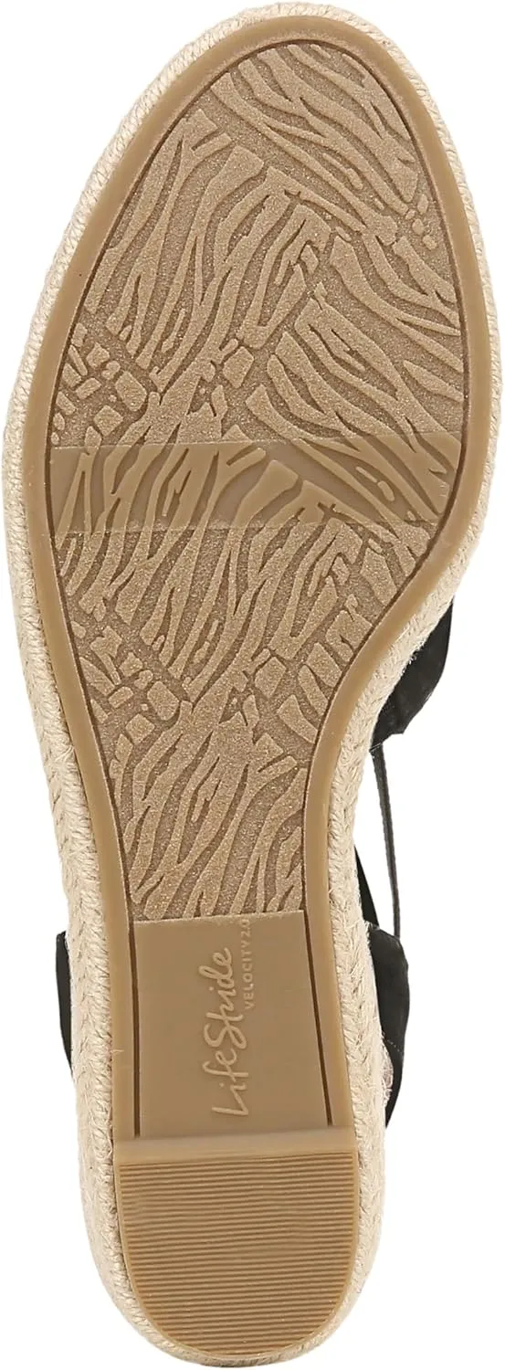 LifeStride Women's Kennedy Espadrille Wedge Sandal