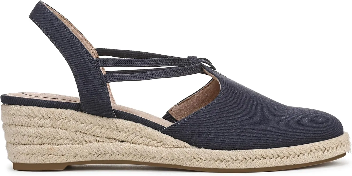 LifeStride Women's Kennedy Espadrille Wedge Sandal