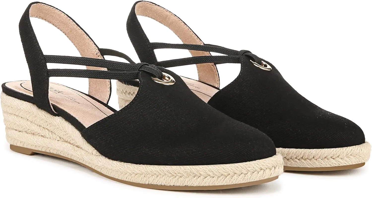LifeStride Women's Kennedy Espadrille Wedge Sandal