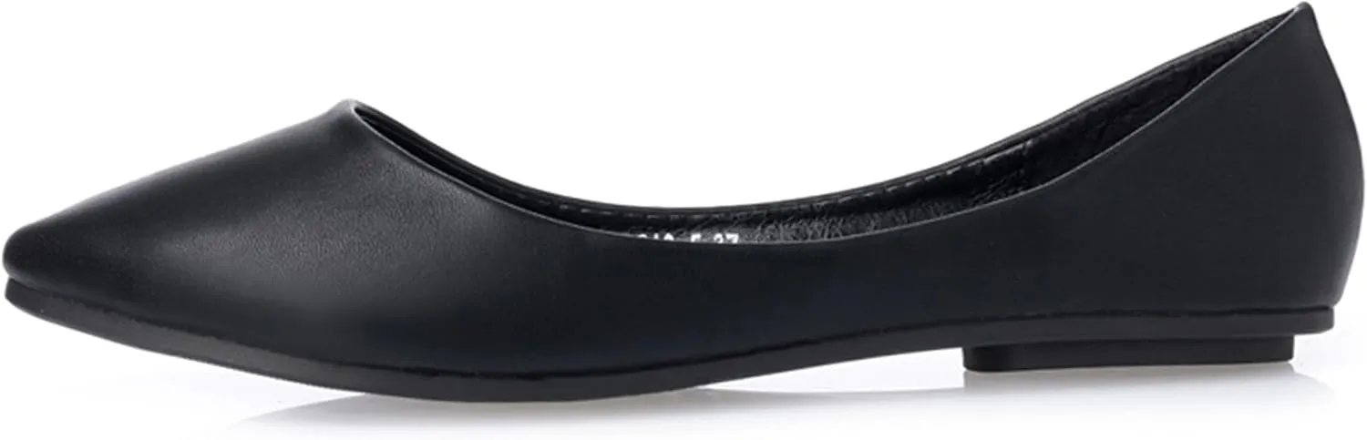 MAIERNISI JESSI Flats for Women Ballet Flats Pointed Toe Dress Business Casual Shoes