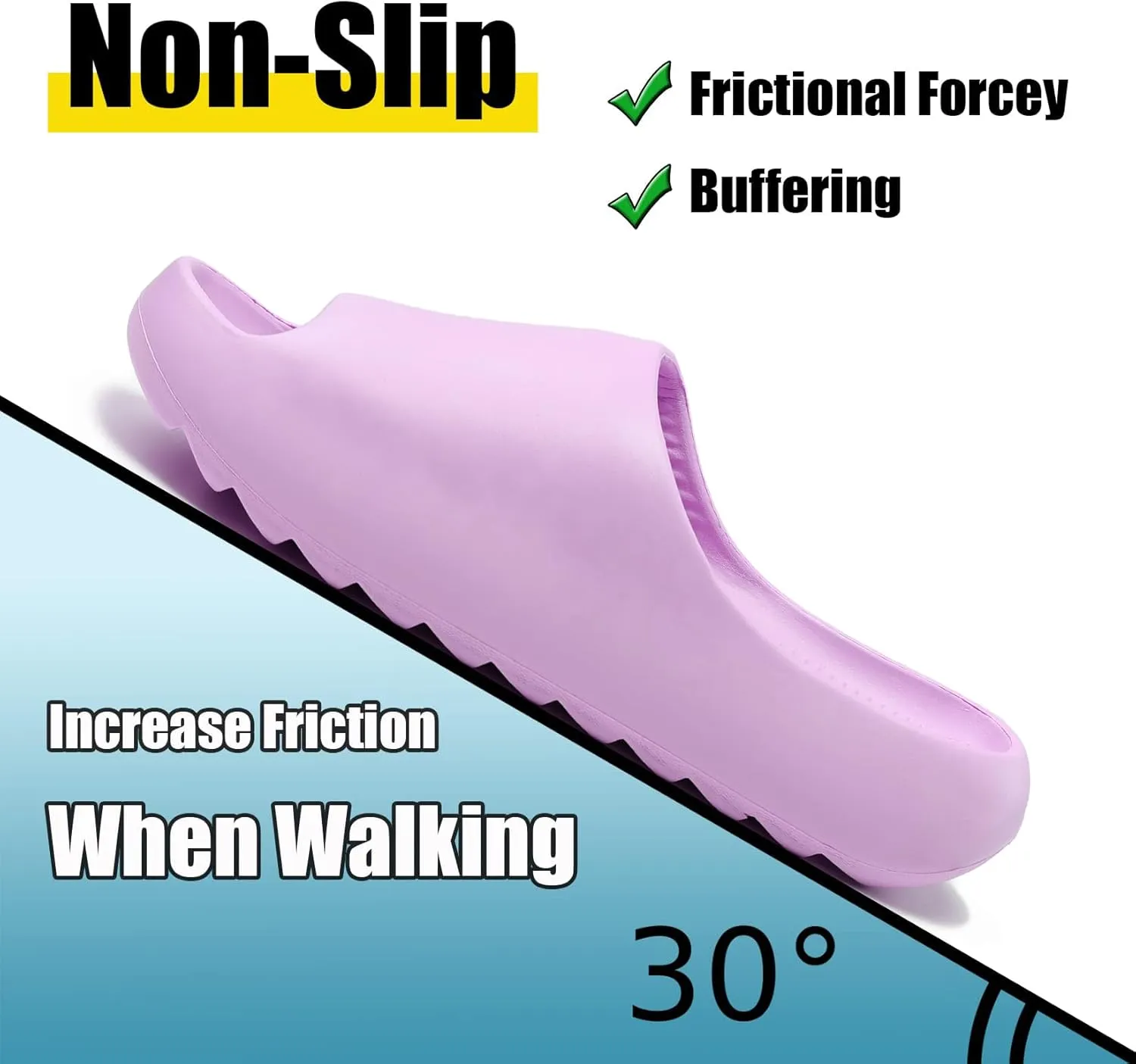 Men Women Cloud Cushion Slides EVA Pillow Slippers Cute Cartoon Print Non-Slip Shower Sandals Open Toe for Bathroom House Spa Gym Home Soft Comfy Shoes