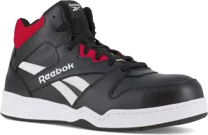 Men's Rb4162 Bb4500 Safety Composite Toe Low Cut Work Sneaker Black and White