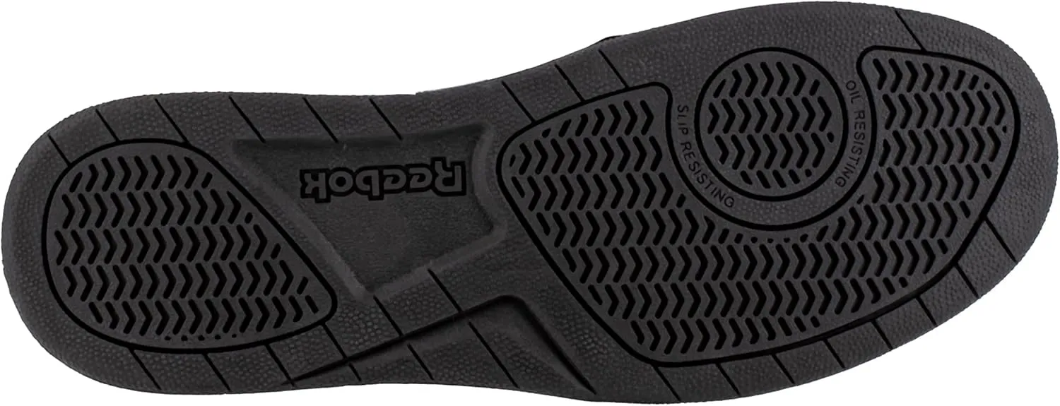 Men's Rb4162 Bb4500 Safety Composite Toe Low Cut Work Sneaker Black and White