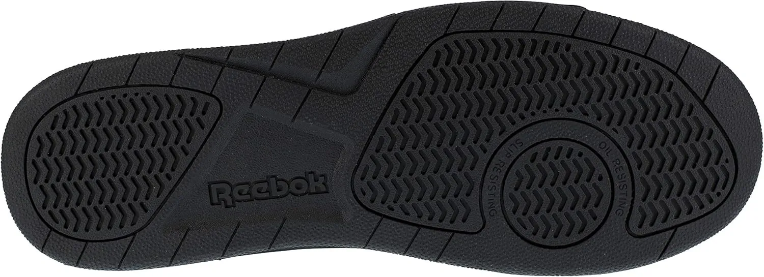 Men's Rb4162 Bb4500 Safety Composite Toe Low Cut Work Sneaker Black and White