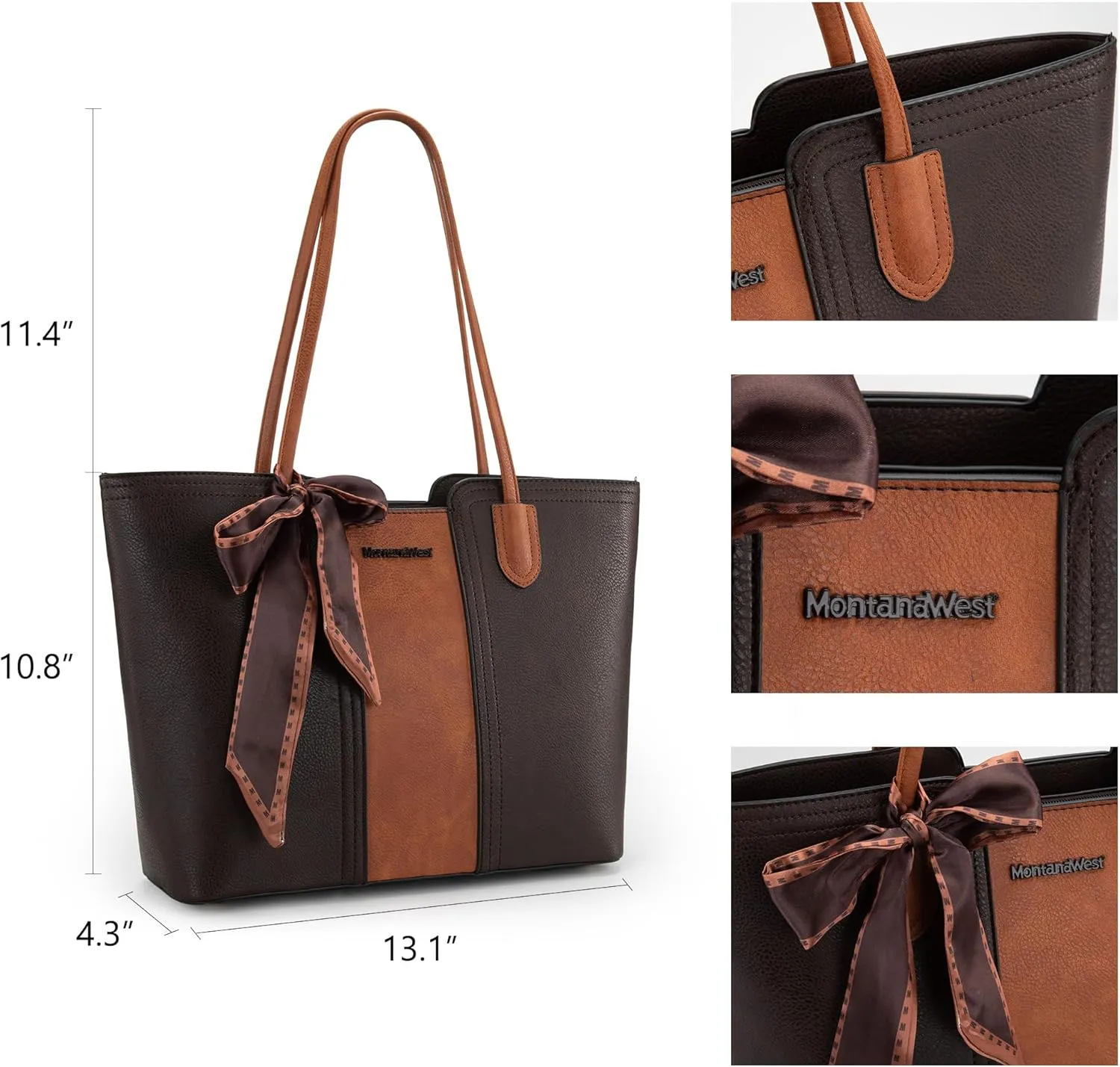 Montana West Tote Bags for Women Medium Top Handle Satchel Purses