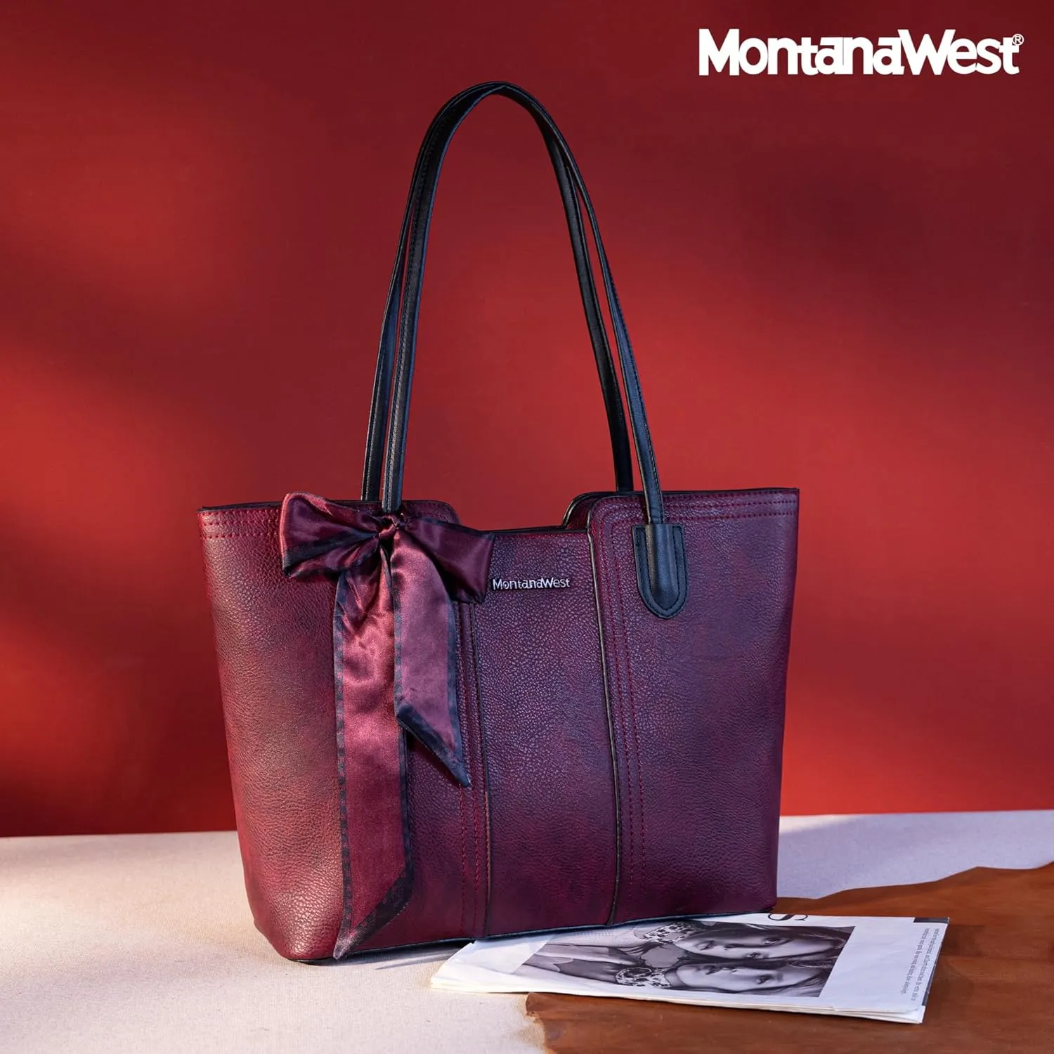 Montana West Tote Bags for Women Medium Top Handle Satchel Purses