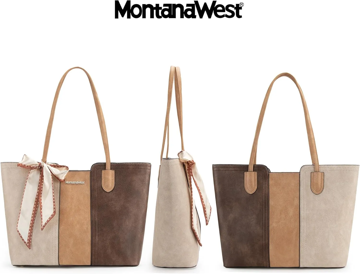 Montana West Tote Bags for Women Medium Top Handle Satchel Purses