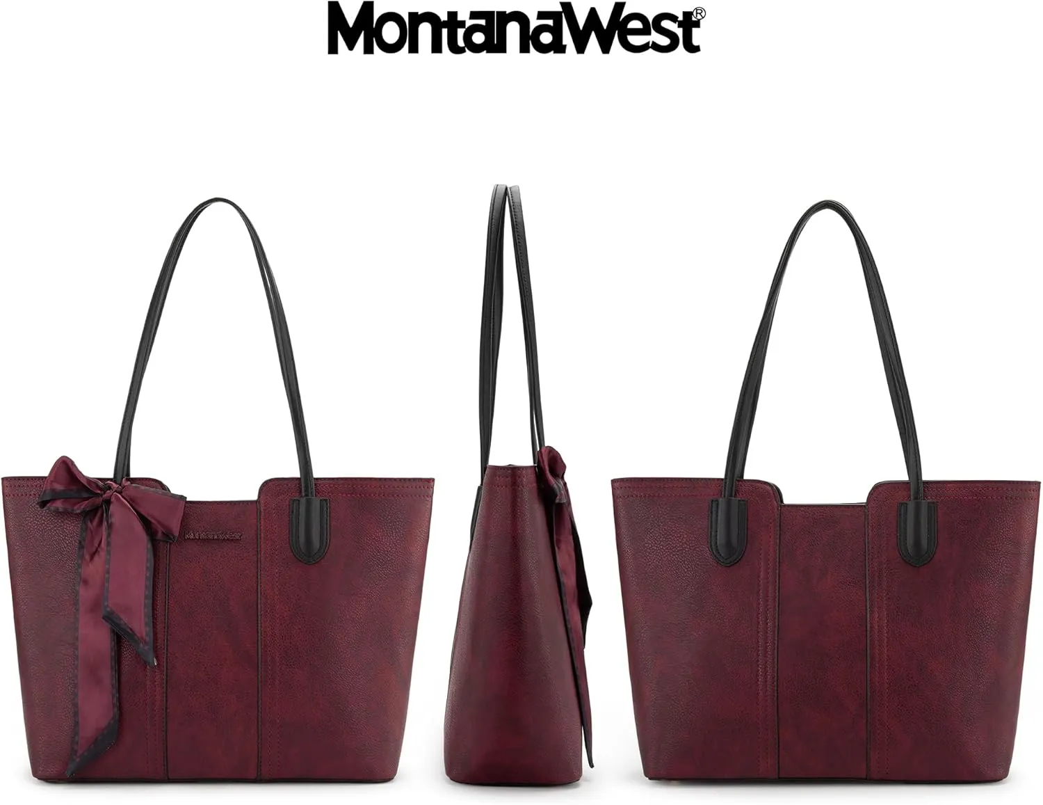 Montana West Tote Bags for Women Medium Top Handle Satchel Purses