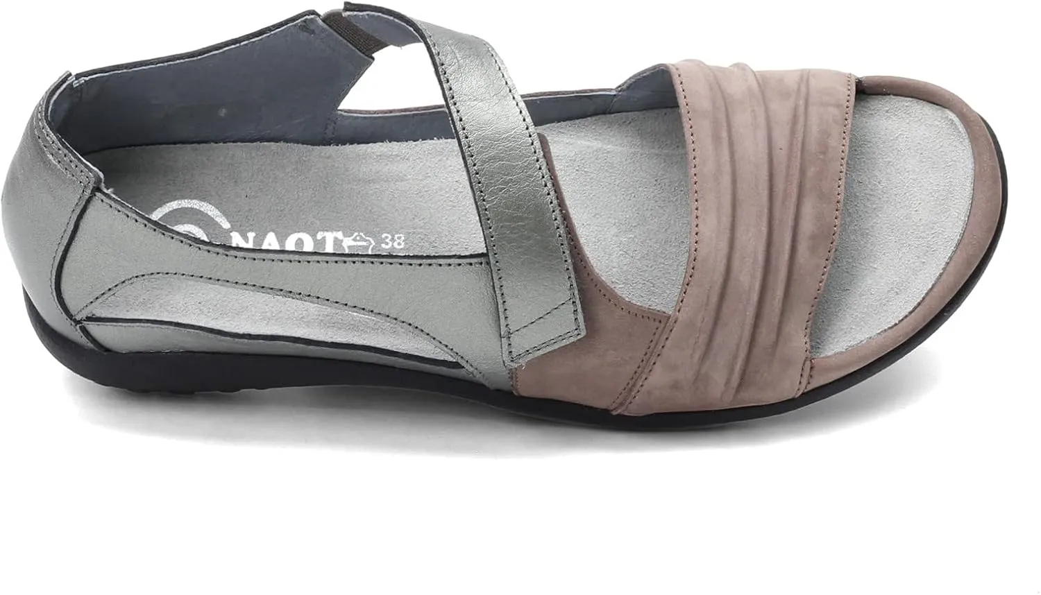 NAOT Footwear Papaki Women’s Sandal with Cork Footbed and Arch Support Sandal With Removable Footbed - Comfort and Support – - Slip Resistant Lightweight and Perfect for Travel - Medium Fit