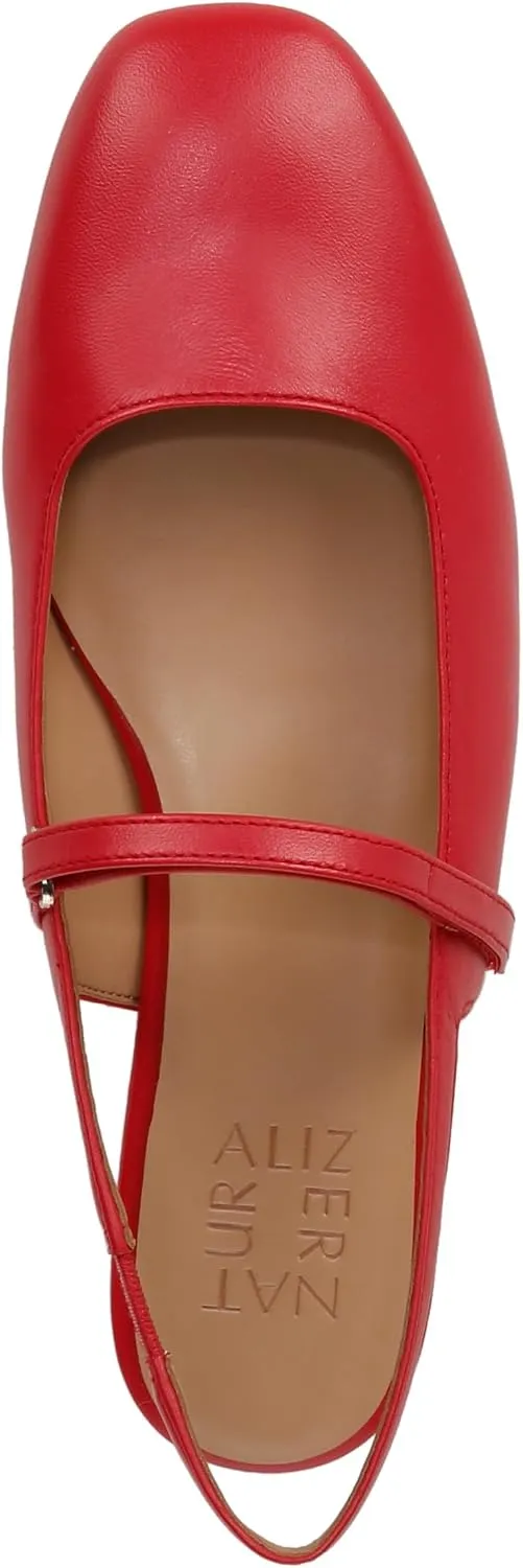 Naturalizer Womens Connie Mary Jane Slingback Ballet Flat